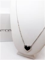 Collana Diadema Donna in Argento Onice DAV-CUOREN - DAV-CUOREN